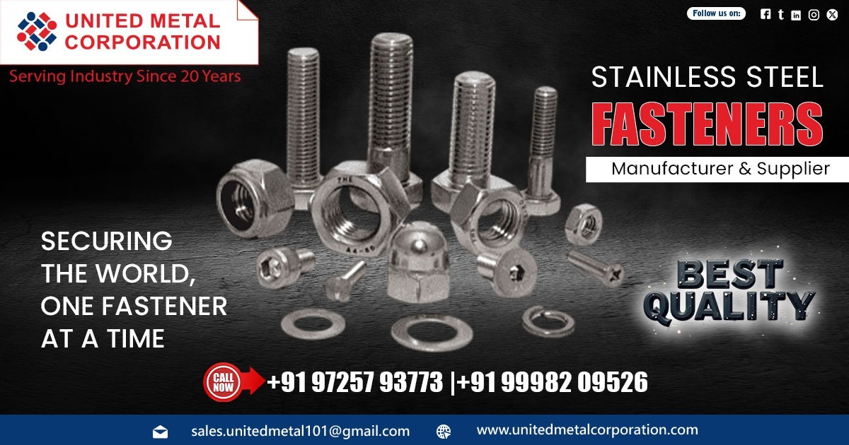 Supplier of Stainless Steel Fasteners in Karnataka