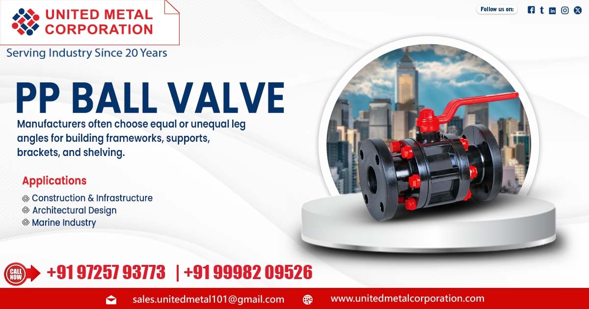 PP Ball Valve in Tamil Nadu