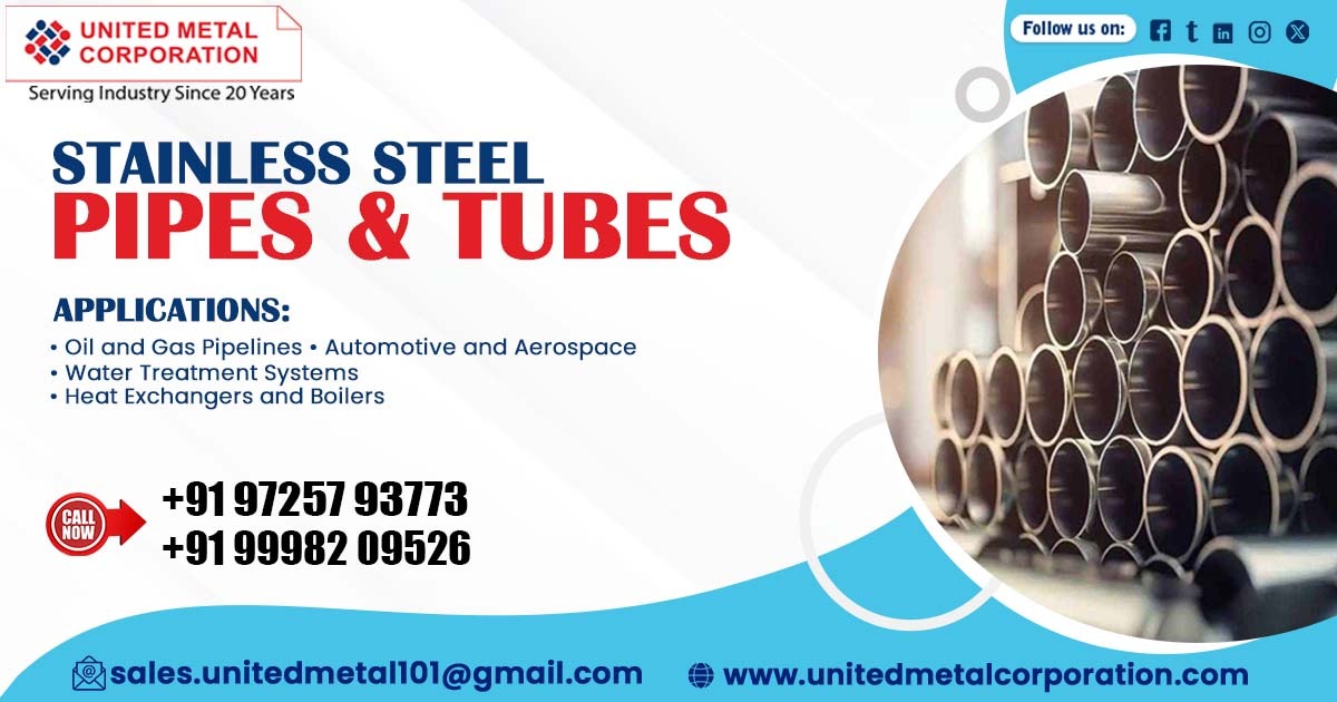 Stainless Steel Pipes and Tubes in Uttarakhand