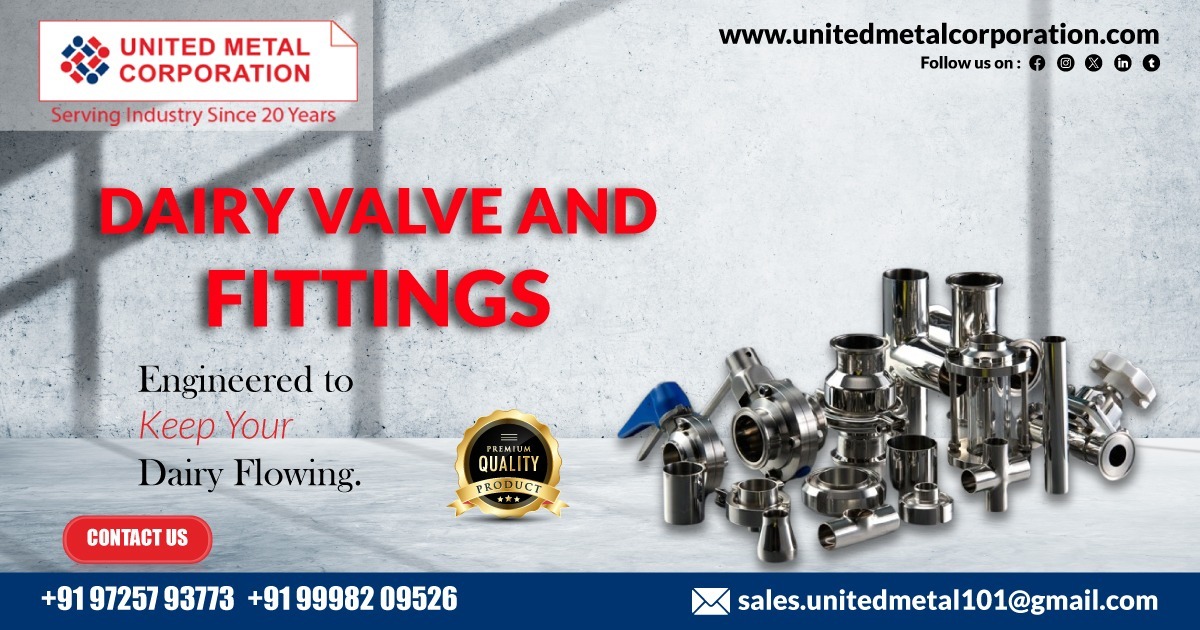 Dairy Valve and Fittings in Karnataka