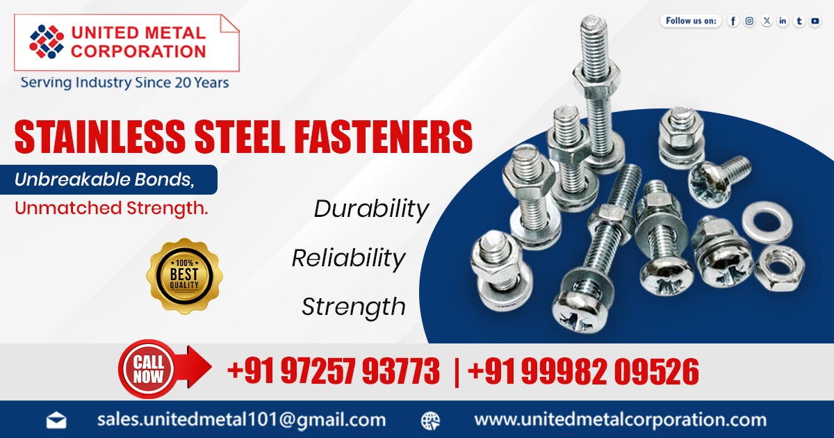 Stainless Steel Fastener in Telangana