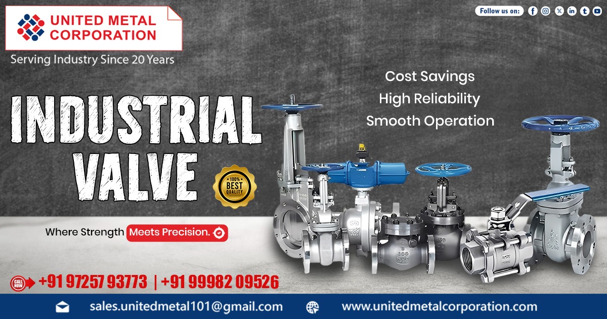 Supplier of Industrial Valve in Ahmedabad