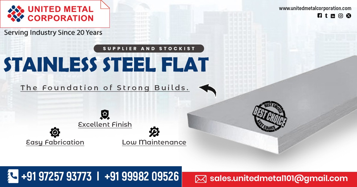 Stainless Steel Flat in Maharashtra