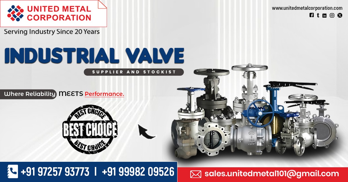 Supplier of Industrial Valve Kerala