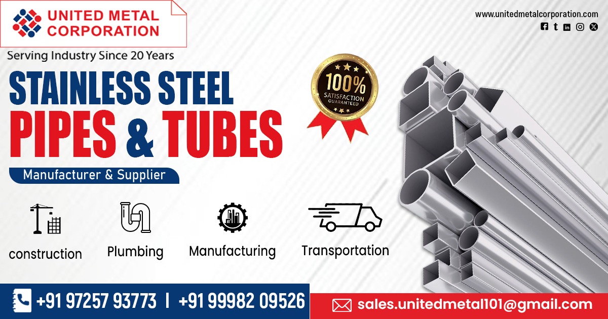 Stainless Steel Pipe and Tube Supplier in Ahmedabad