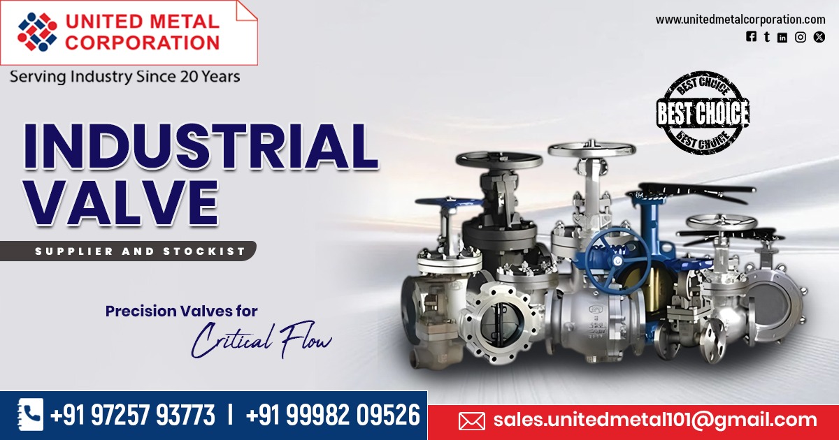 Supplier of Industrial Valve in Assam