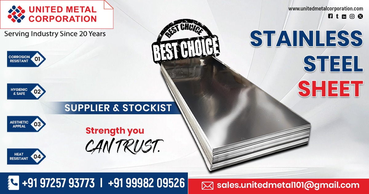 Stainless Steel Sheets Supplier in Haryana