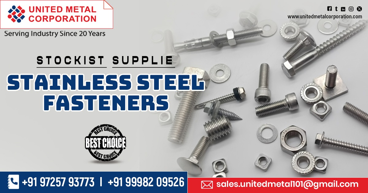 Supplier of Stainless Steel Fastener in Assam