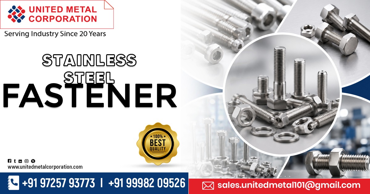 Stainless Steel Fastener Supplier in Mumbai | United Metal Corporation
