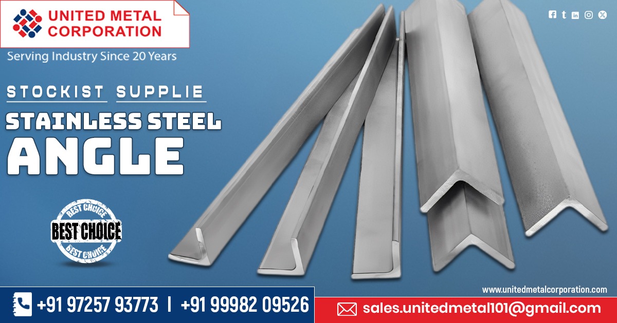 Premium Stainless Steel Angles Manufacturer in Ahmedabad India