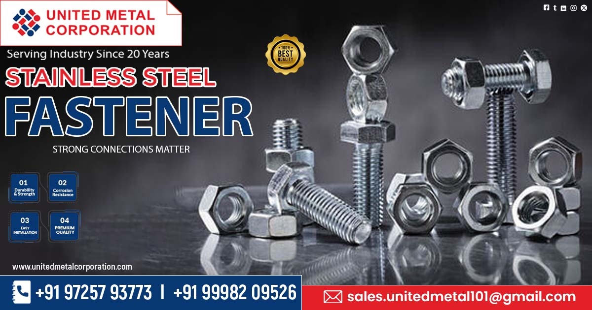 Your Reliable Stainless Steel Fastener In Gujarat