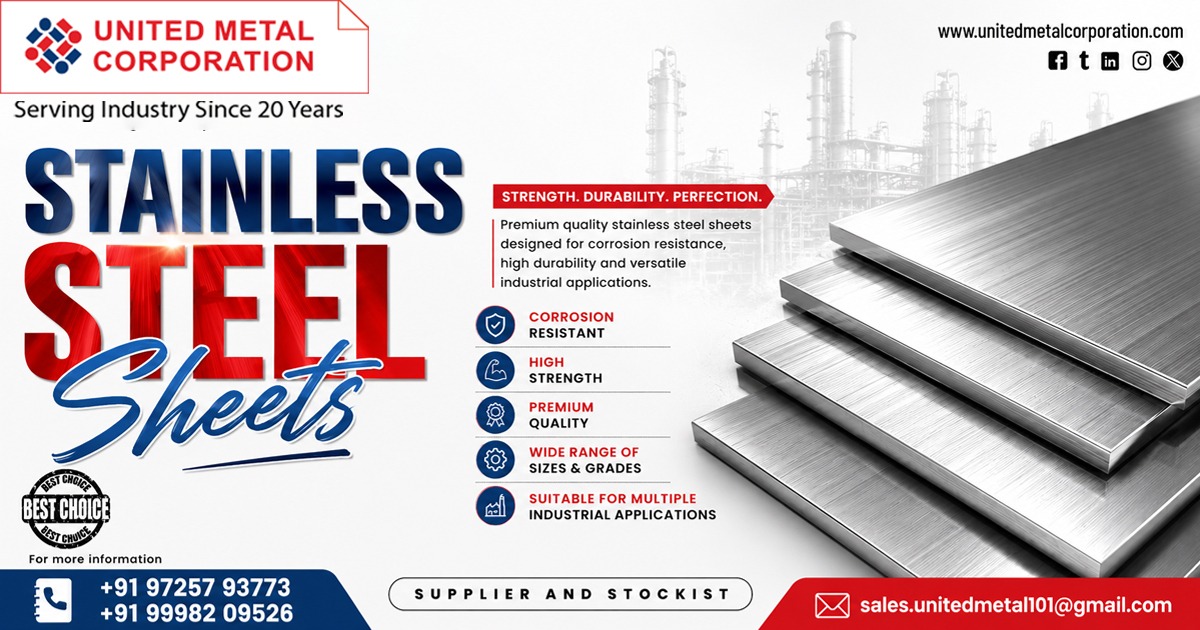 Premium Stainless Steel Sheets Manufacture India
