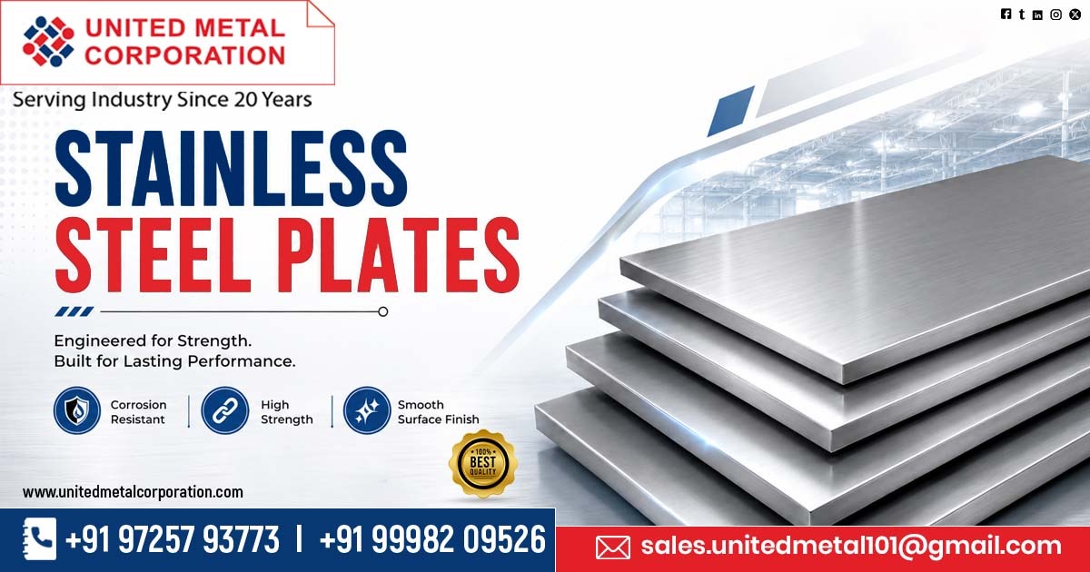 High-Quality Stainless Steel Plates Supplier In Uttar Pradesh