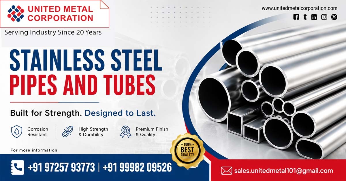 Stainless Steel Pipes and Tubes Supplier in Odisha