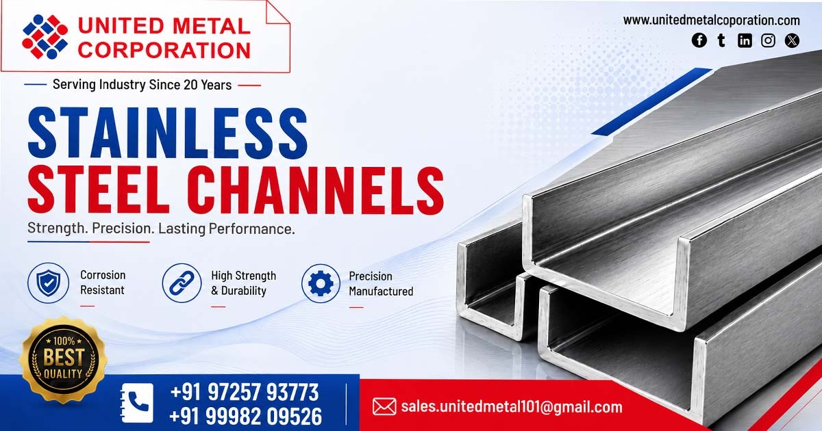 Stainless Steel Channels Supplier In Goa