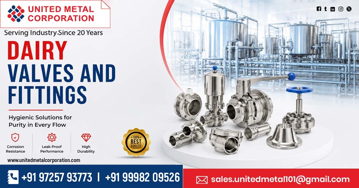 Dairy Valves and Fittings Supplier In Rajasthan