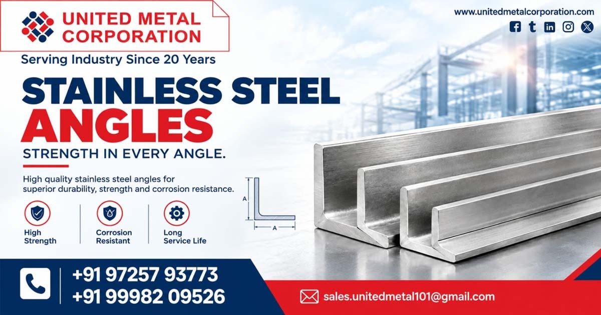 Stainless Steel Angles Supplier In Meghalaya