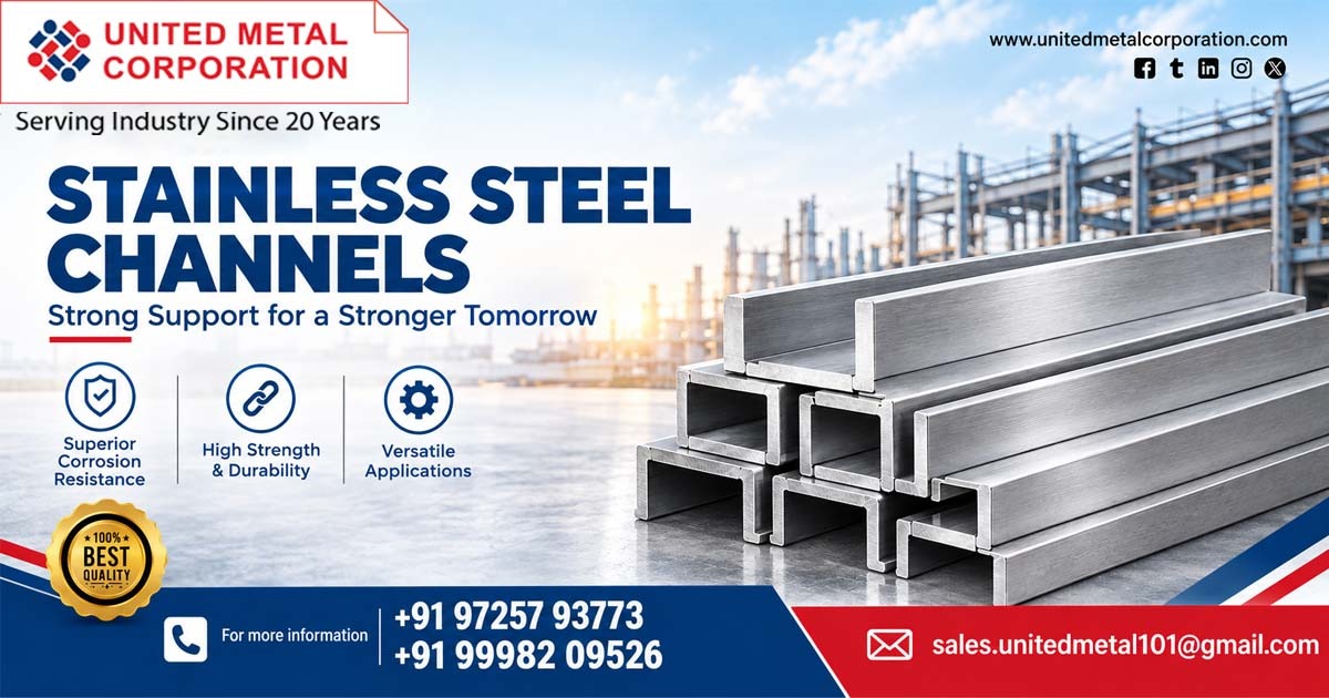 Stainless Steel Channels Supplier In Maharashtra