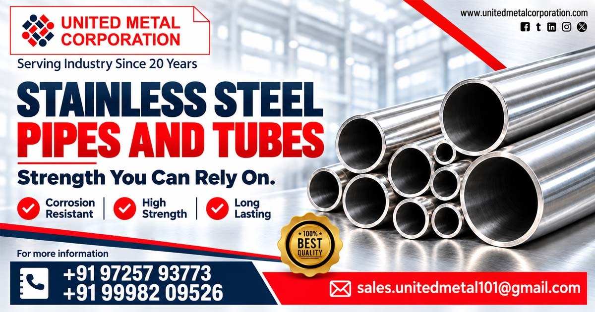 Stainless Steel Pipes and Tubes Supplier In Uttar Pradesh