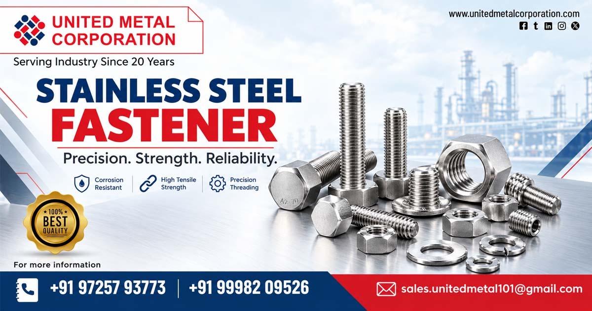 Stainless Steel Fastener Supplier In Tripura