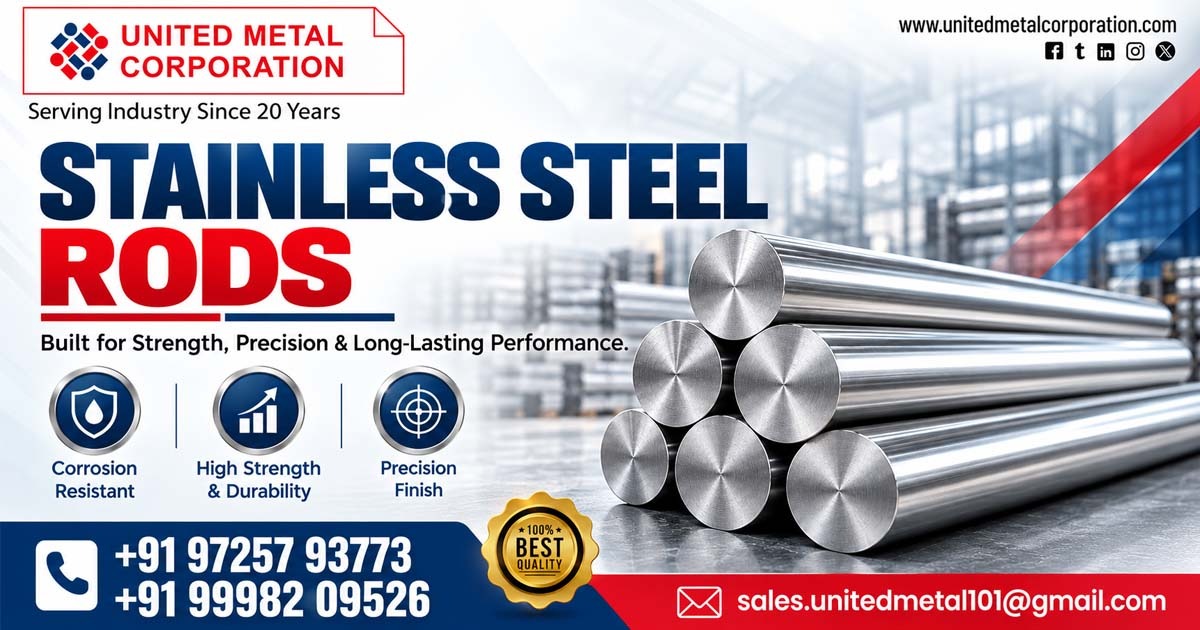 Stainless Steel Rods Supplier In Haryana