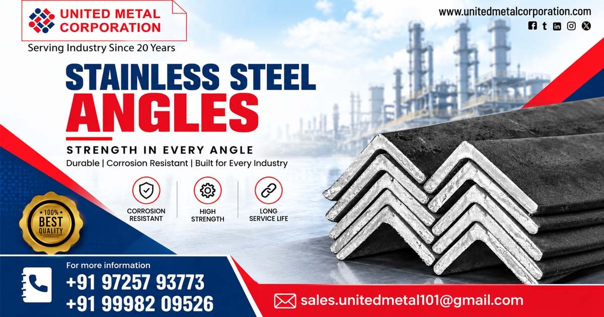 Stainless Steel Angles Supplier In Sikkim